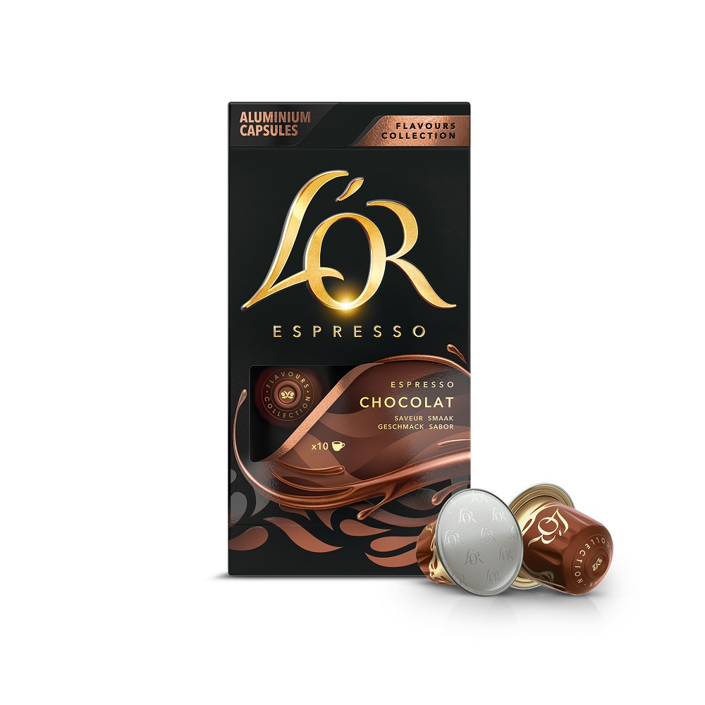 Κάψουλες espresso Σοκολάτα L’OR (10 τεμ)