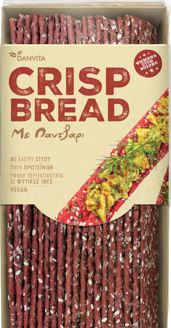 Elgen Crisp Bread με Παντζάρι, Ελgen (130g)