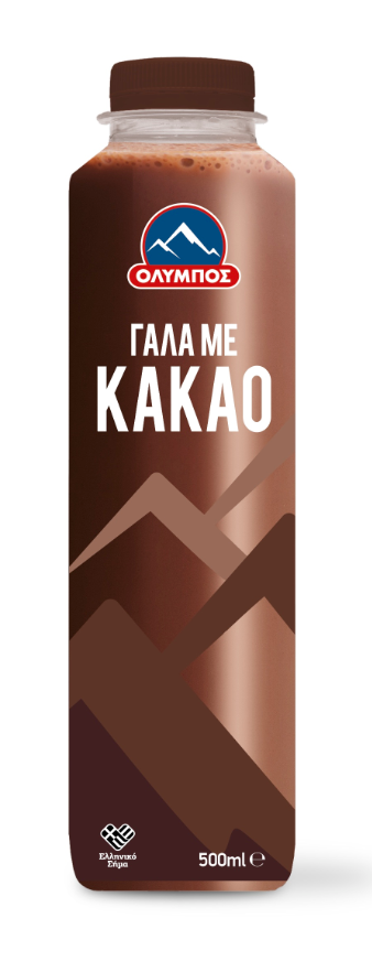 Ελληνικά Γαλακτοκομεία Α.Ε. Γάλα με Κακάο 3,6% ΟΛΥΜΠΟΣ (0.5 lt)
