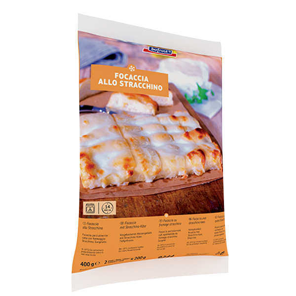 To Your Door A.E. Φοκάτσια με Τυρί Stracchino bofrost* (400g)