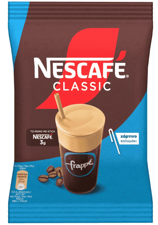 Nestle Στιγμιαίος Καφές Σεικερ Nescafe Frappe (3 g)