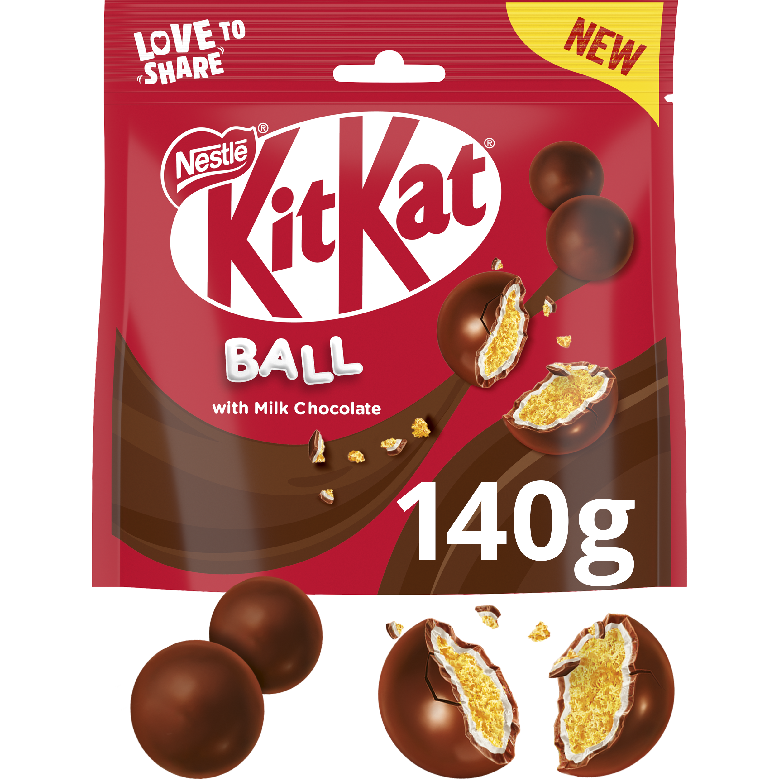 Nestle Γκοφρετάκια με σοκολάτα γάλακτος, KitKat (140g)
