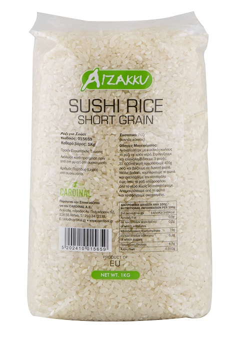 AIZAKKU Ρύζι για Σούσι Aizakku (1kg)