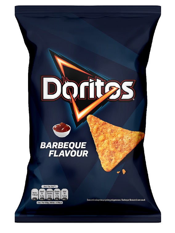 Pepsico-Tasty Σνακ από καλαμπόκι Barbeque ΒΒQ Doritos (90 g)
