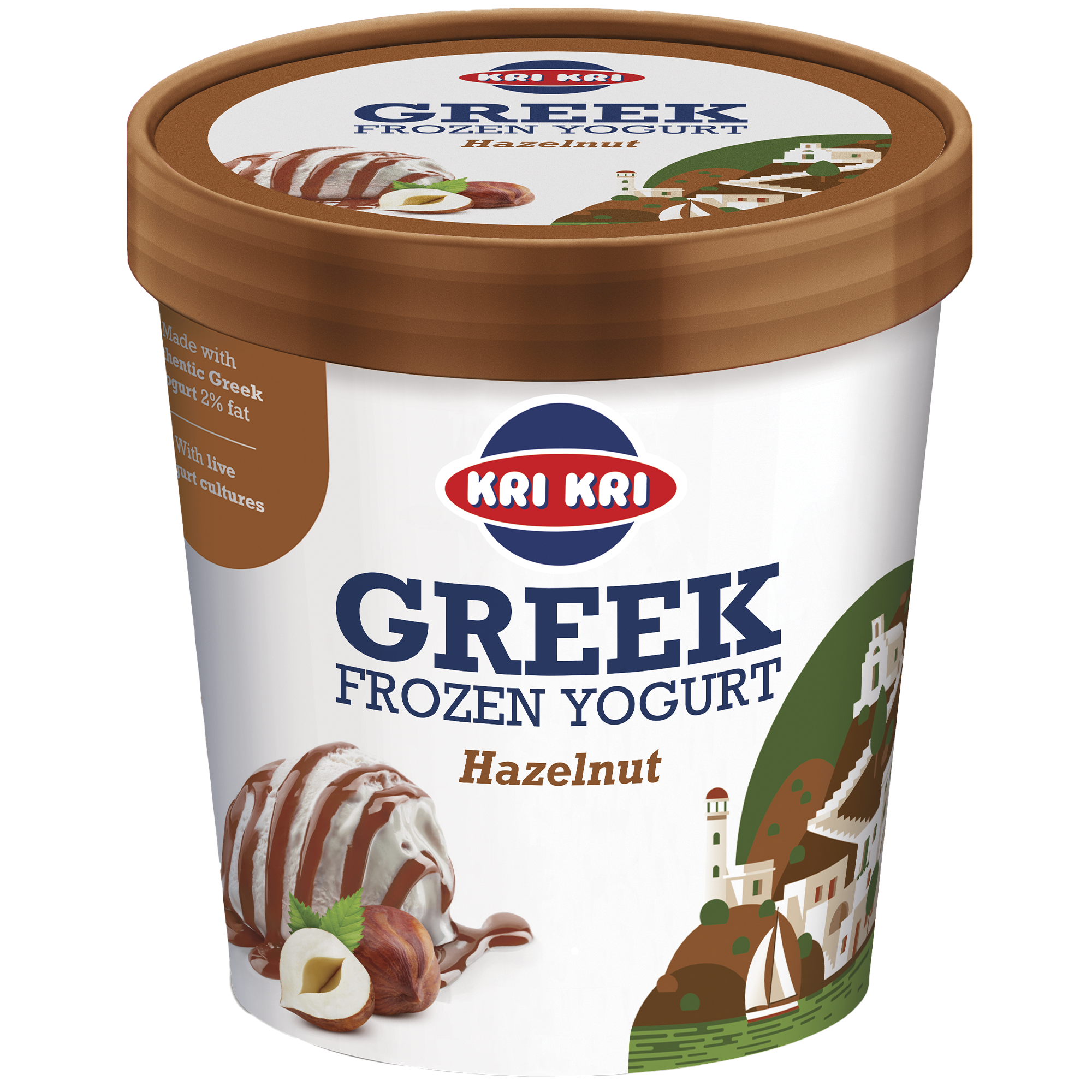 Κρι Κρι Frozen Yogurt Hazelnut Κρι Κρι (450 ml)