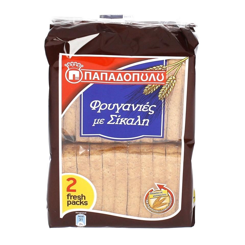 Φρυγανιές Σικάλεως Παπαδοπούλου (160 g)