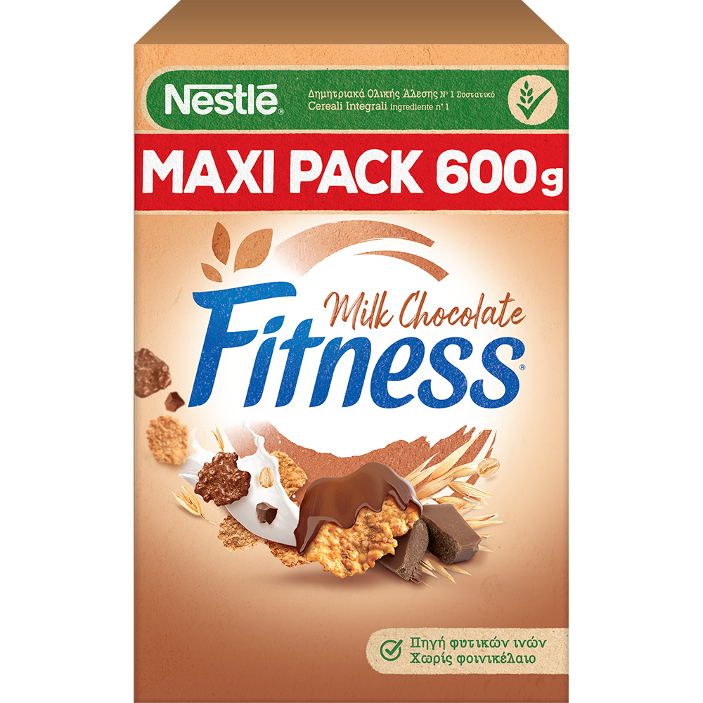 Δημητριακά Fitness με σοκολάτα Nestle (600g)