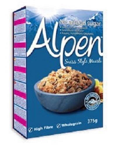Δημητριακά Μuesli Χωρίς Ζάχαρη Alpen (560 g)