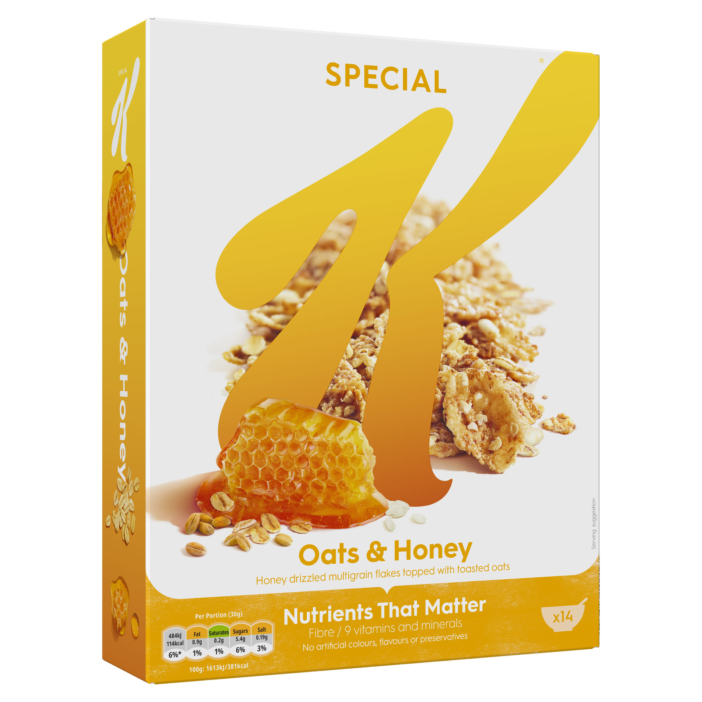Δημητριακά Special K με Βρώμη και Μέλι Kellogg’s (420 g)