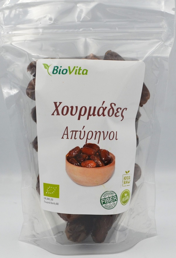 Biovita Χουρμάδες Απύρηνοι βιολογικοί Biovita (200 g)
