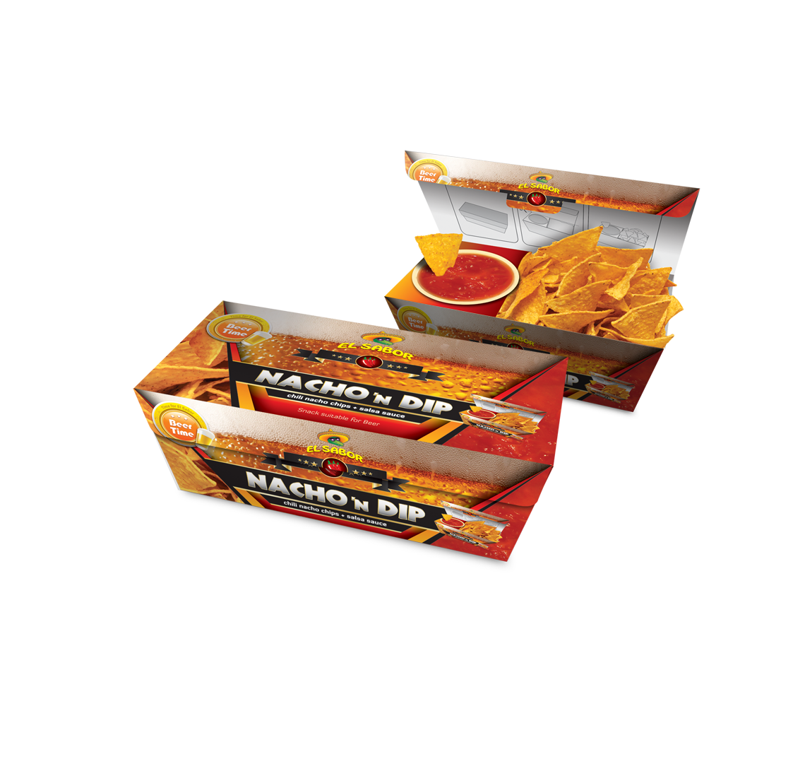 Nachos Ν’ Dip Beer Time El Sabor (175 g)