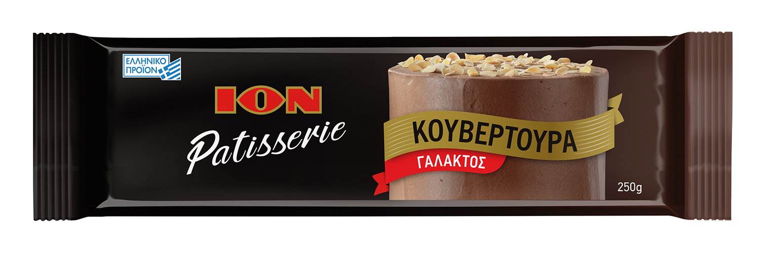 Κουβερτούρα Γάλακτος Ίον Patisserie (250 g)