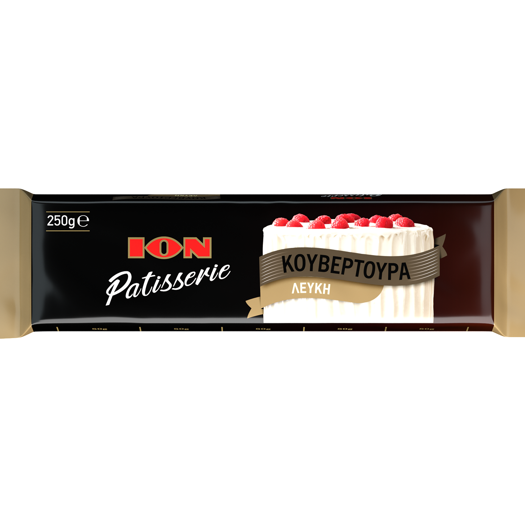 Κουβερτούρα Λευκή ΙΟΝ Patisserie (250 g)