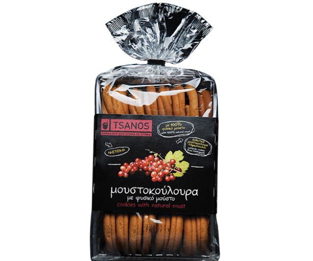 Μουστοκούλουρα Παραδοσιακά Τσανός (300 g)