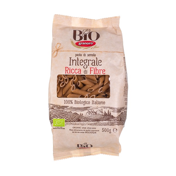Πέννες Ολικής Άλεσης Βιολογικές Bio Granoro (500 g)