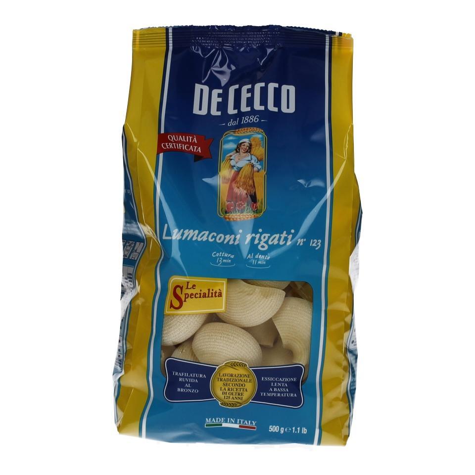 De Cecco Lumaconi Rigati De Cecco (500 g)