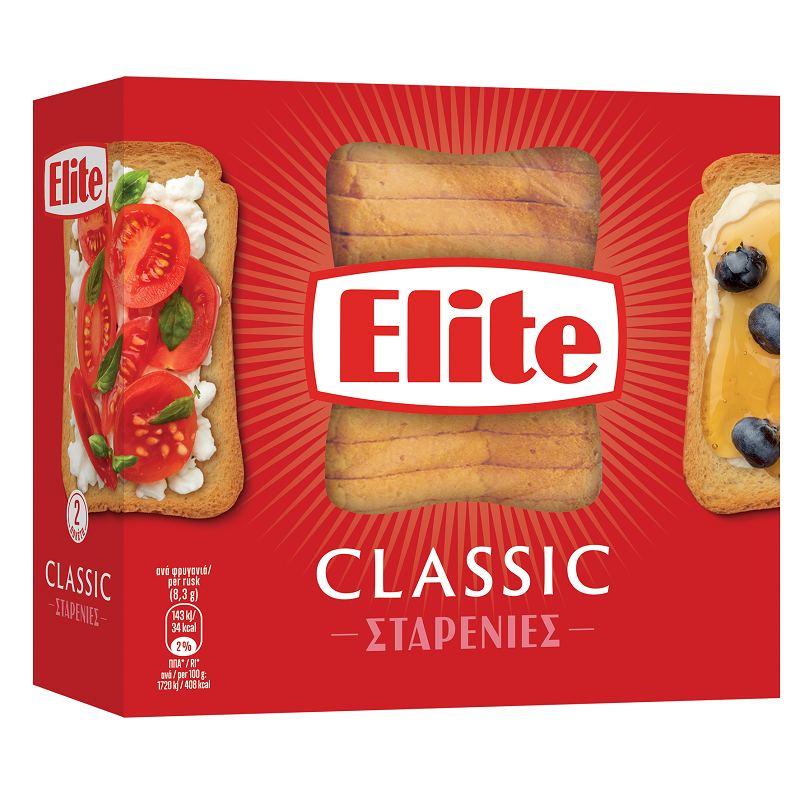Elbisco Φρυγανιές Σίτου Elite (250 g)