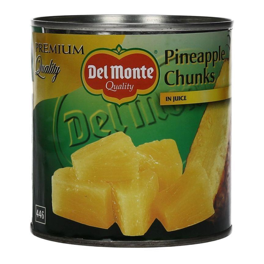 Κομπόστα Ανανά Κύβοι σε Φυσικό Χυμό Del Monte (435 g)