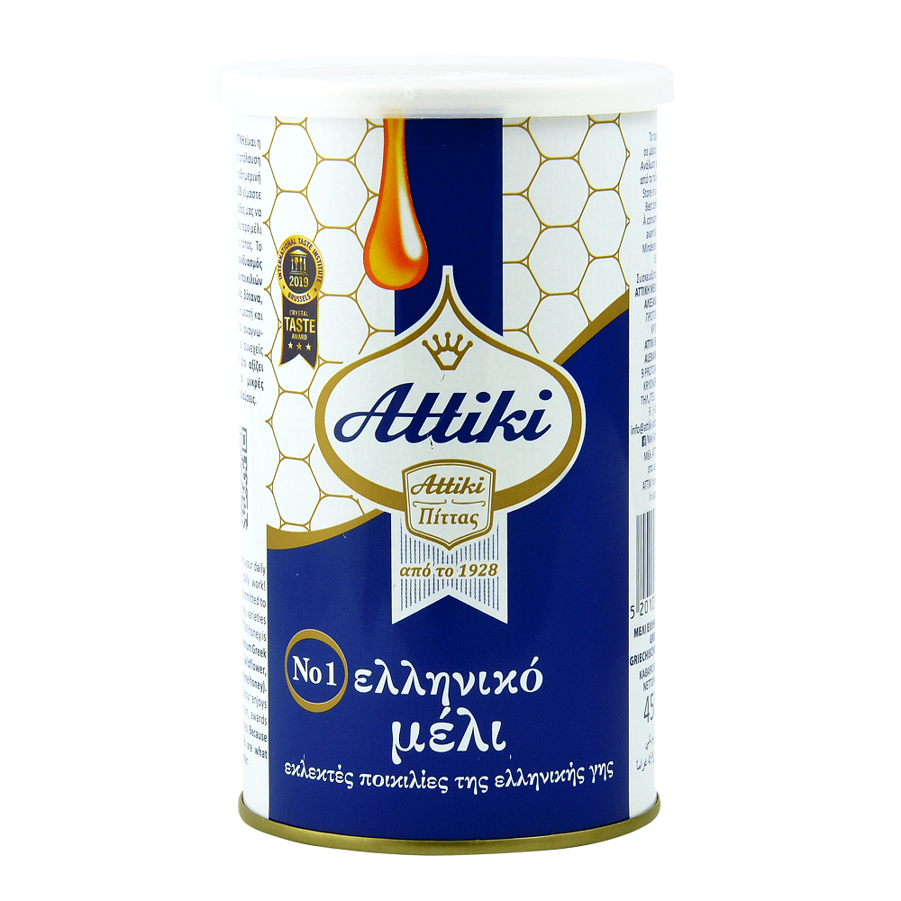 Αttiki-Πίττας Μέλι από Θυμάρι και Άλλες Ανθοφορίες Αττική (455g)