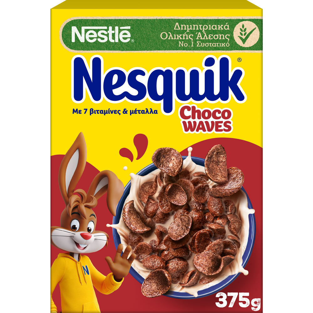 Nestle Δημητριακά Nesquik Dark Choco Waves Nestle (375g)