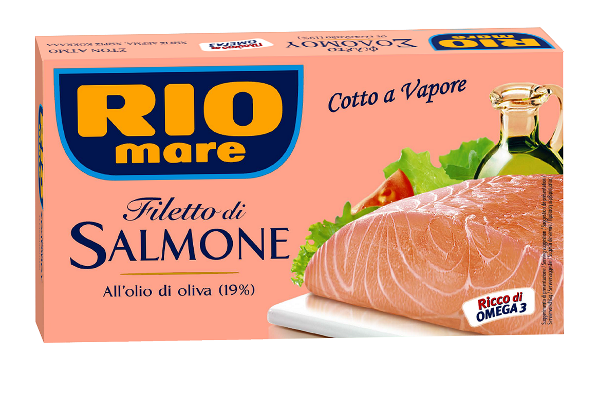 Σολομός Φιλέτο Σε Λάδι Rio Mare (150 g)