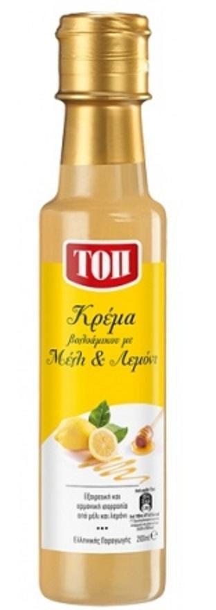 Ξύδι Βαλσάμικο Κρέμα με Μέλι και Λεμόνι Τοπ (200 ml)