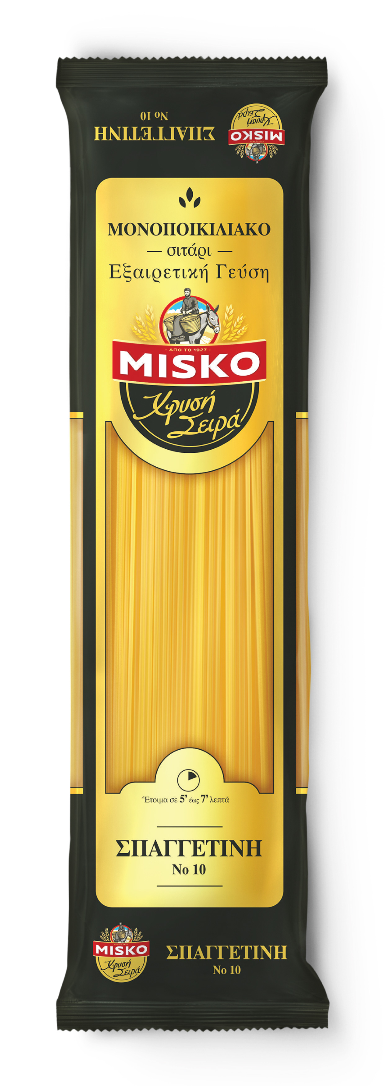 Σπαγγετίνη Νο 10 Χρυσή Σειρά Misko (500g)