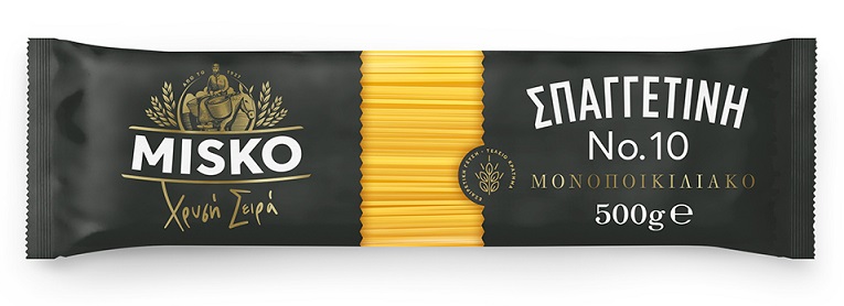Σπαγγετίνη Νο 10 Χρυσή Σειρά Misko (500g)