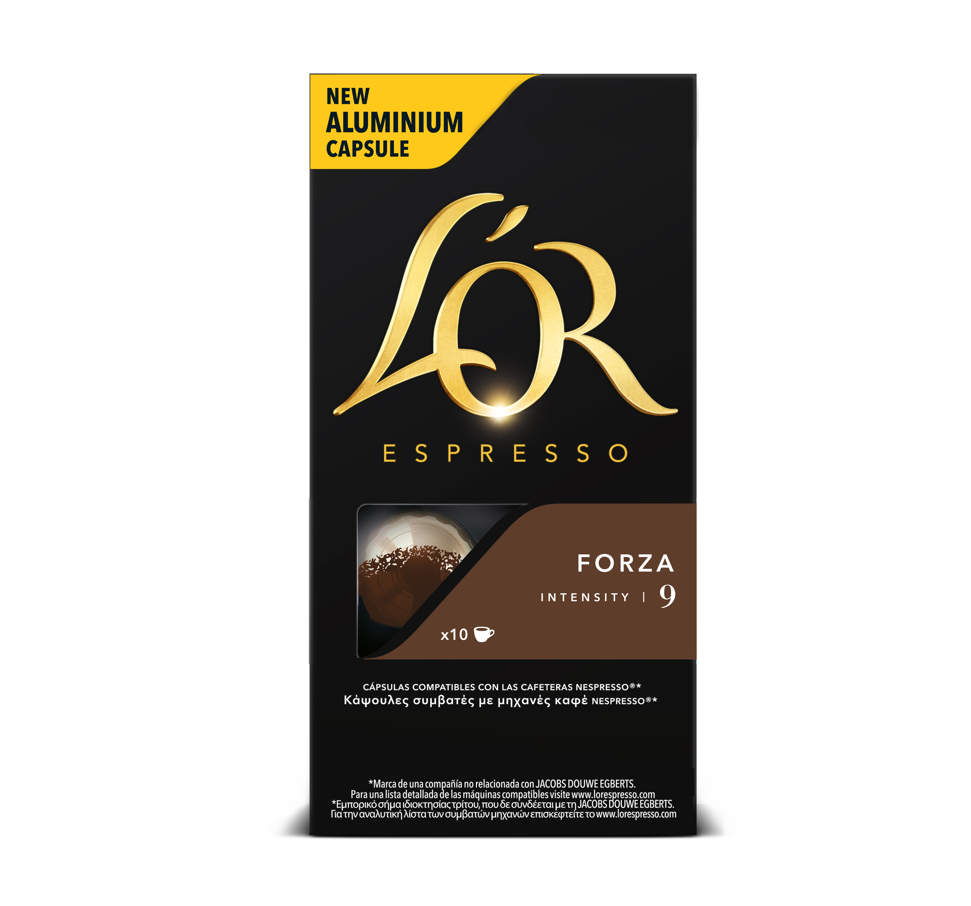 Espresso Κάψουλες Forza L’OR (10 τεμ)