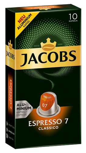 Espresso Κάψουλες Classico Jacobs (10 τεμ)