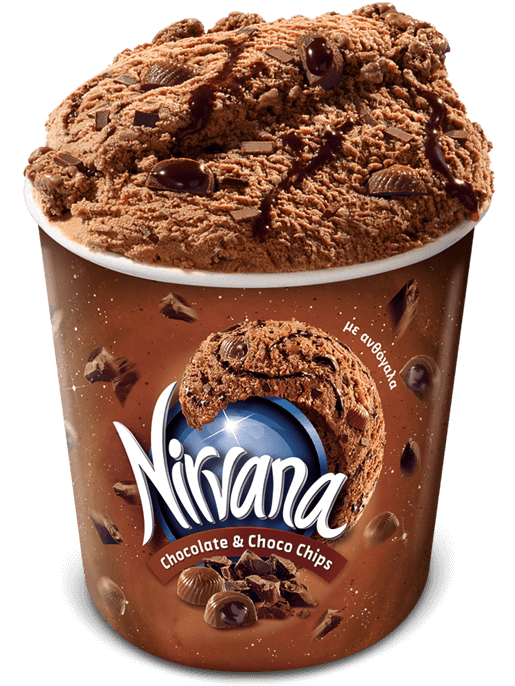 Ice cream Loaded Choco Chip Nirvana 850 ml e Fresh.gr