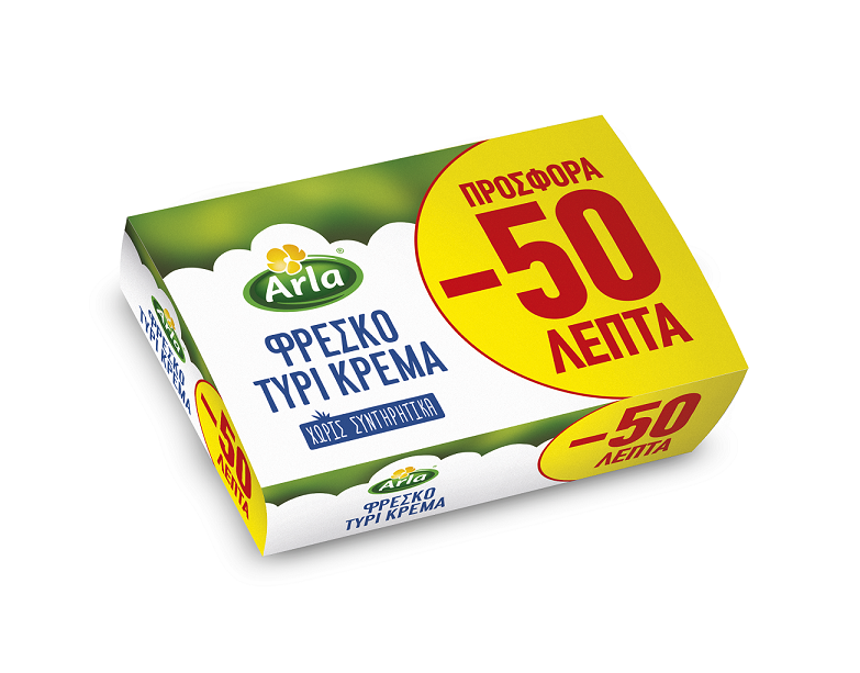 Τυρί Κρέμα Φρέσκο Arla (250g) -0,50€