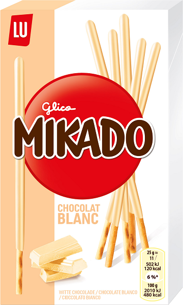 Sticks με Λευκή Σοκολάτα Mikado (70g)
