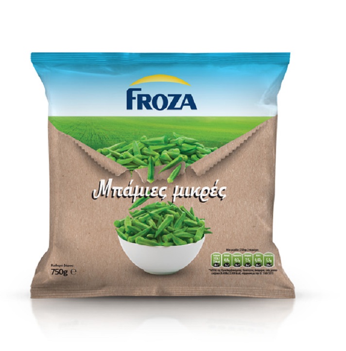 Μπάμιες Μικρές Κατεψυγμένες Froza (750 g)