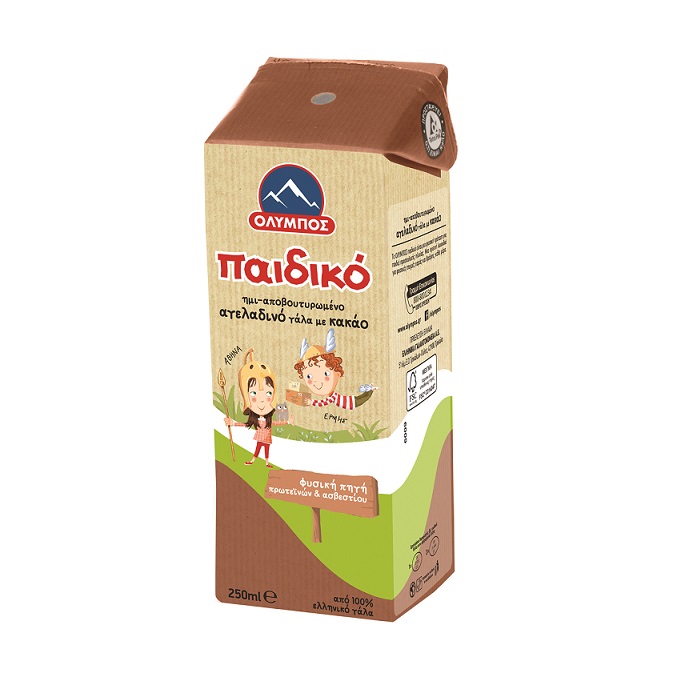 Γάλα με Κακάο Παιδικό Όλυμπος (250 ml)