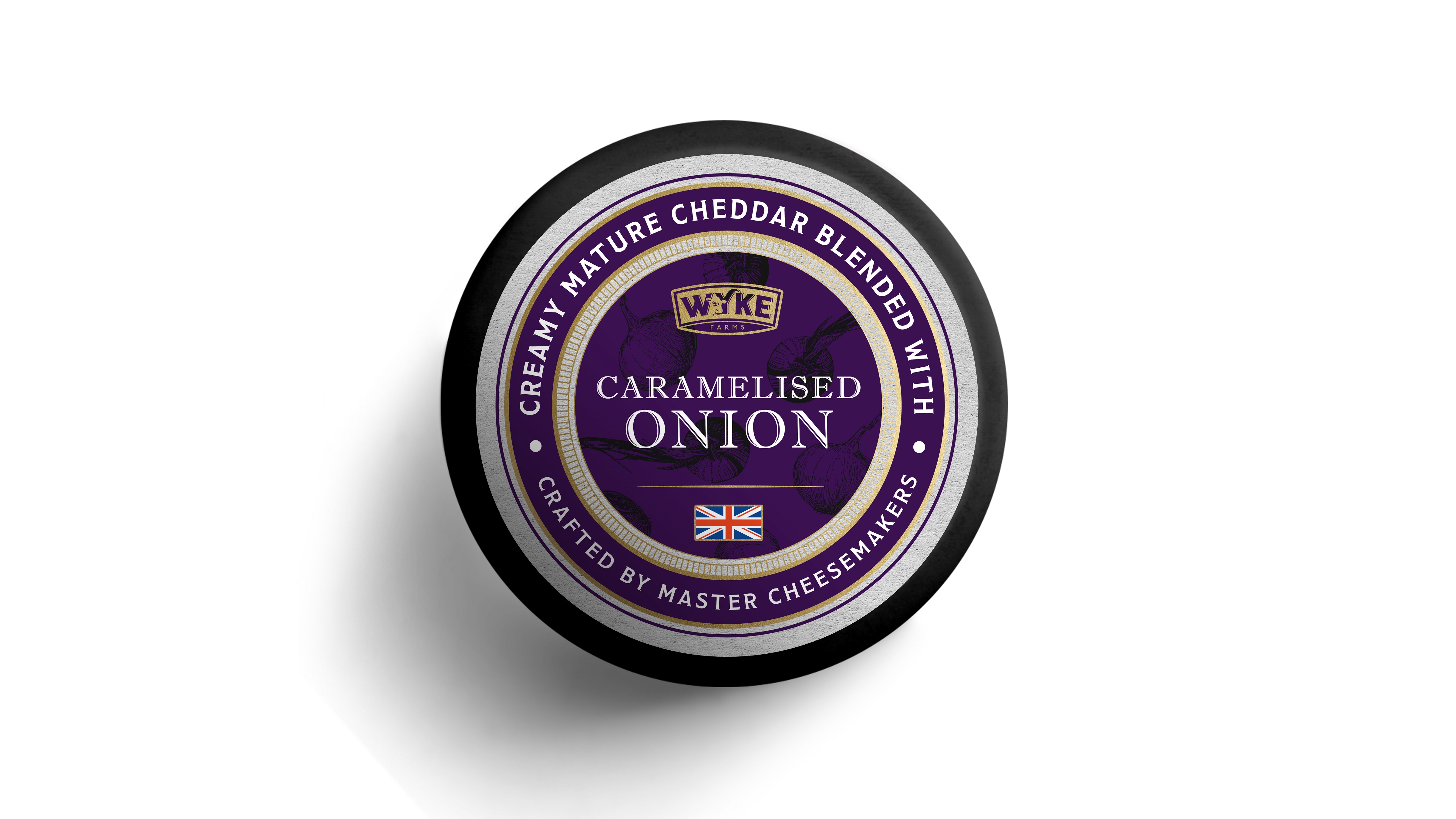 Τυρί Cheddar με Καραμελωμένα Κρεμμύδια Wyke Farms (100g)