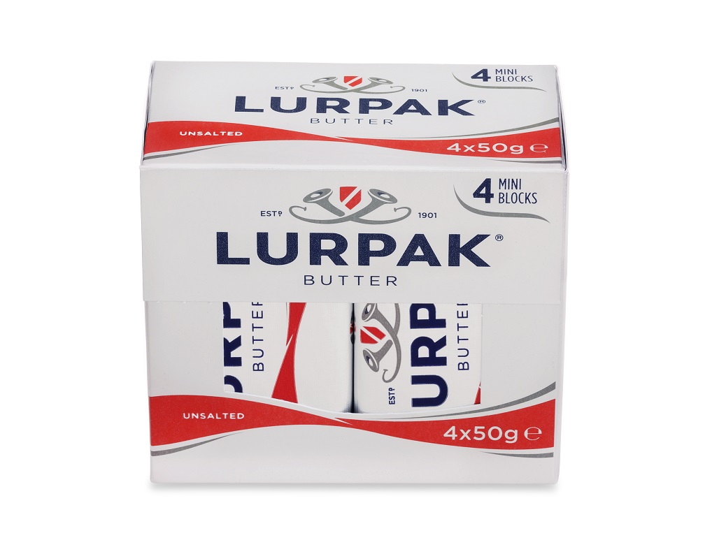 Arla Foods Hellas S.A Βούτυρο Ανάλατο σε Mini Blocks Lurpak (4x50g)