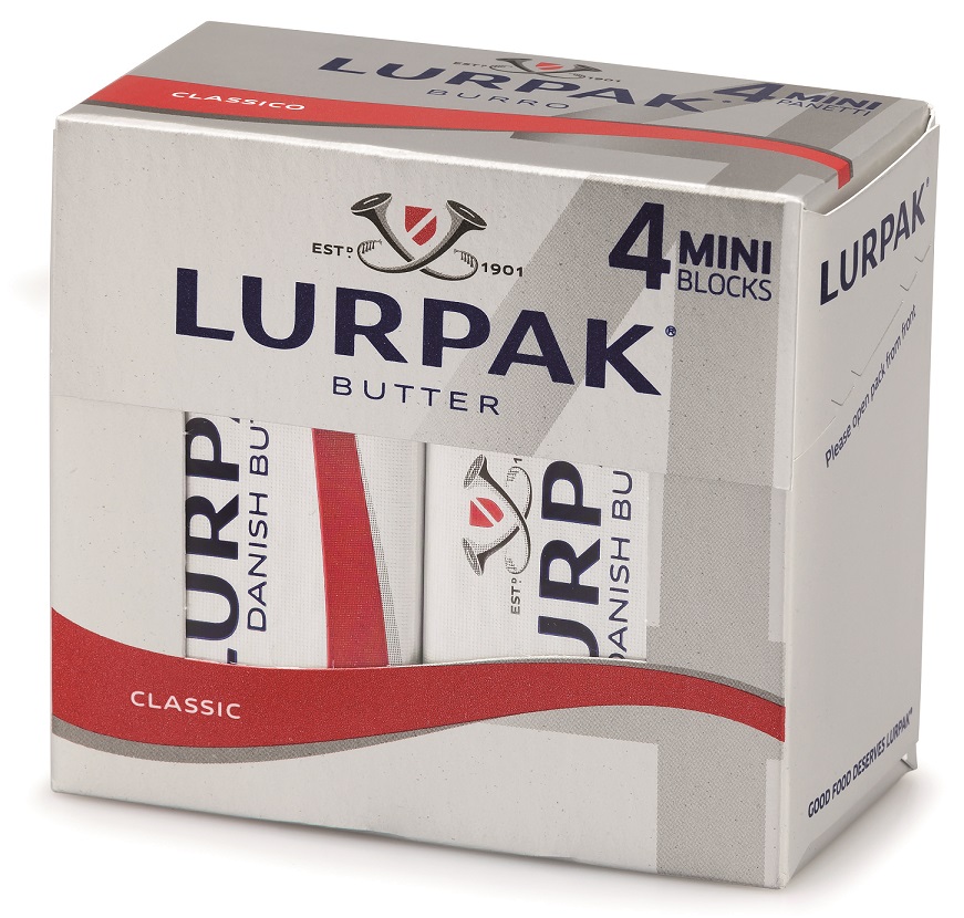 Βούτυρο Ανάλατο σε Mini Blocks Lurpak (4x50g)