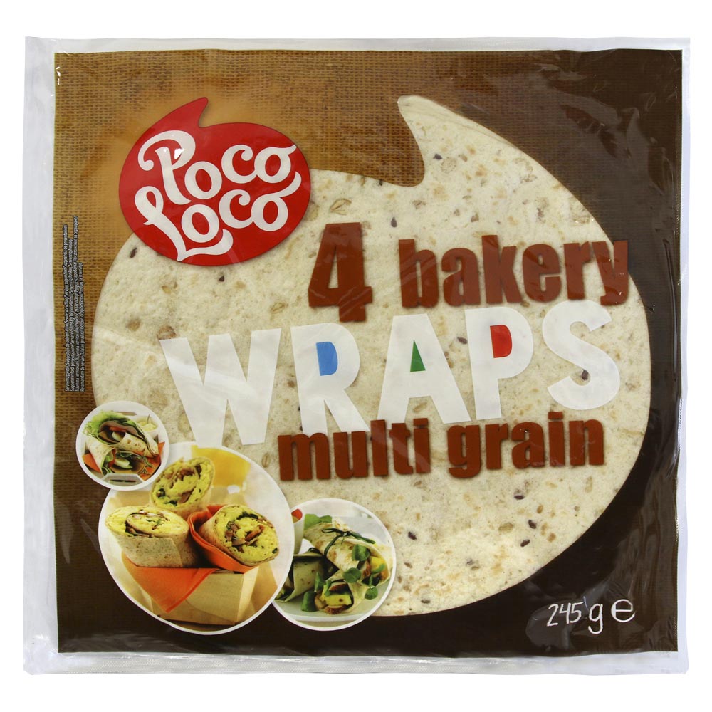 Τορτίγια Πολύσπορη 4 Τεμ Poco Loco (245g)