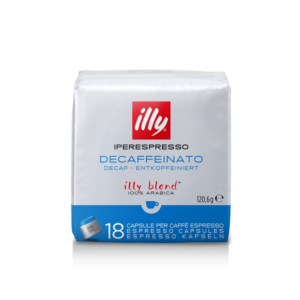 Κάψουλες espresso Decaf για μηχανή Iperespresso Illy (18 τεμ) -0,70€