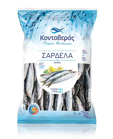 Σαρδέλα Κατεψυγμένη “Μύρισε Θάλασσα” Κοντοβερός (700g)
