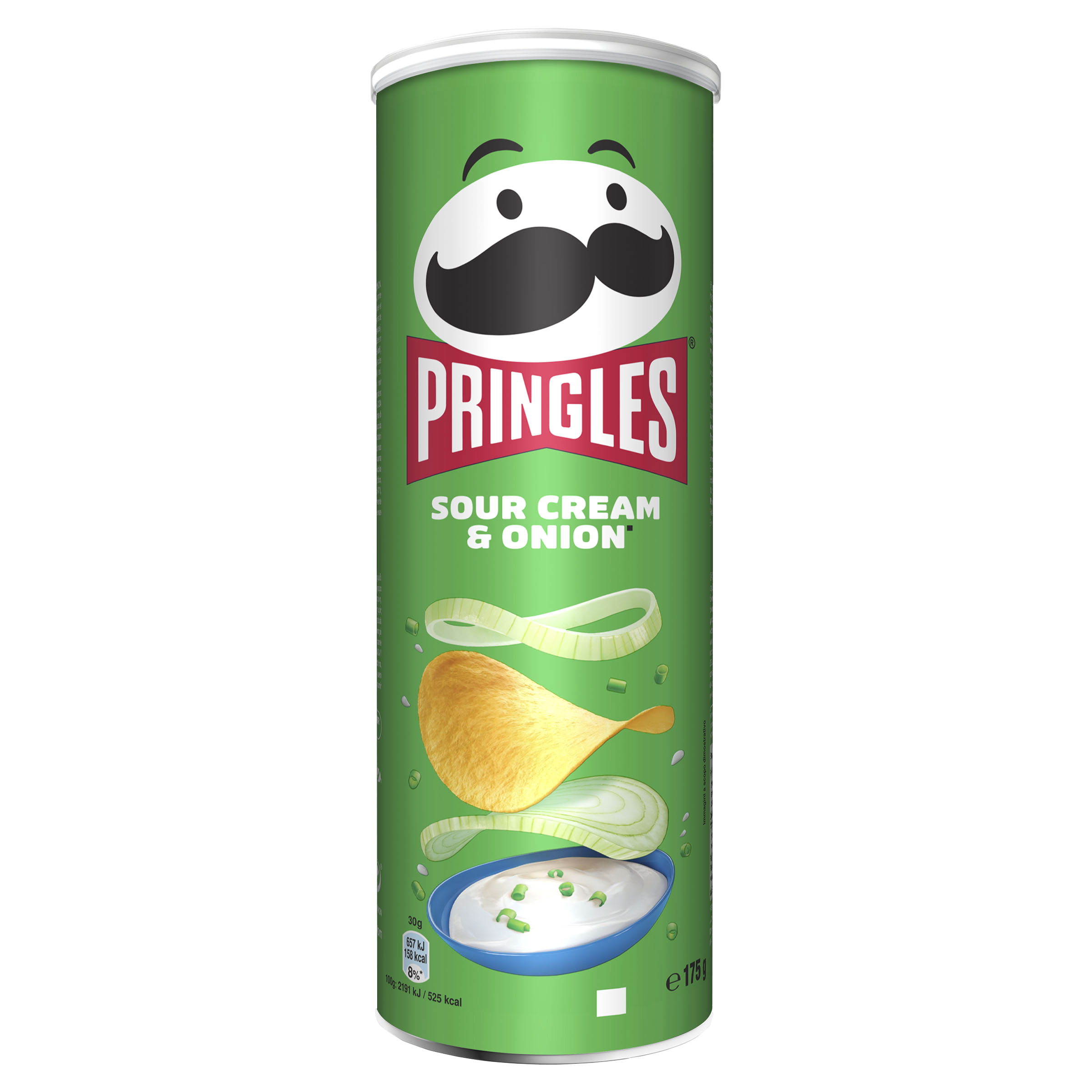 Πατατάκια Sour Cream & Onion Pringles (175g)