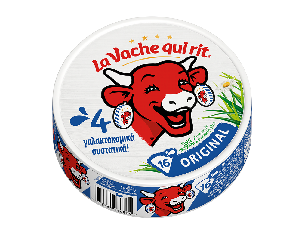 Τρίγωνο τυράκι 16 μερίδες La vache qui rit (267 g)