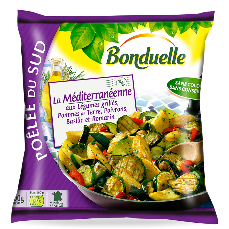 Ανάμικτα Λαχανικά Κατεψυγμένα La Mediterraneenne Bonduelle (700 g)