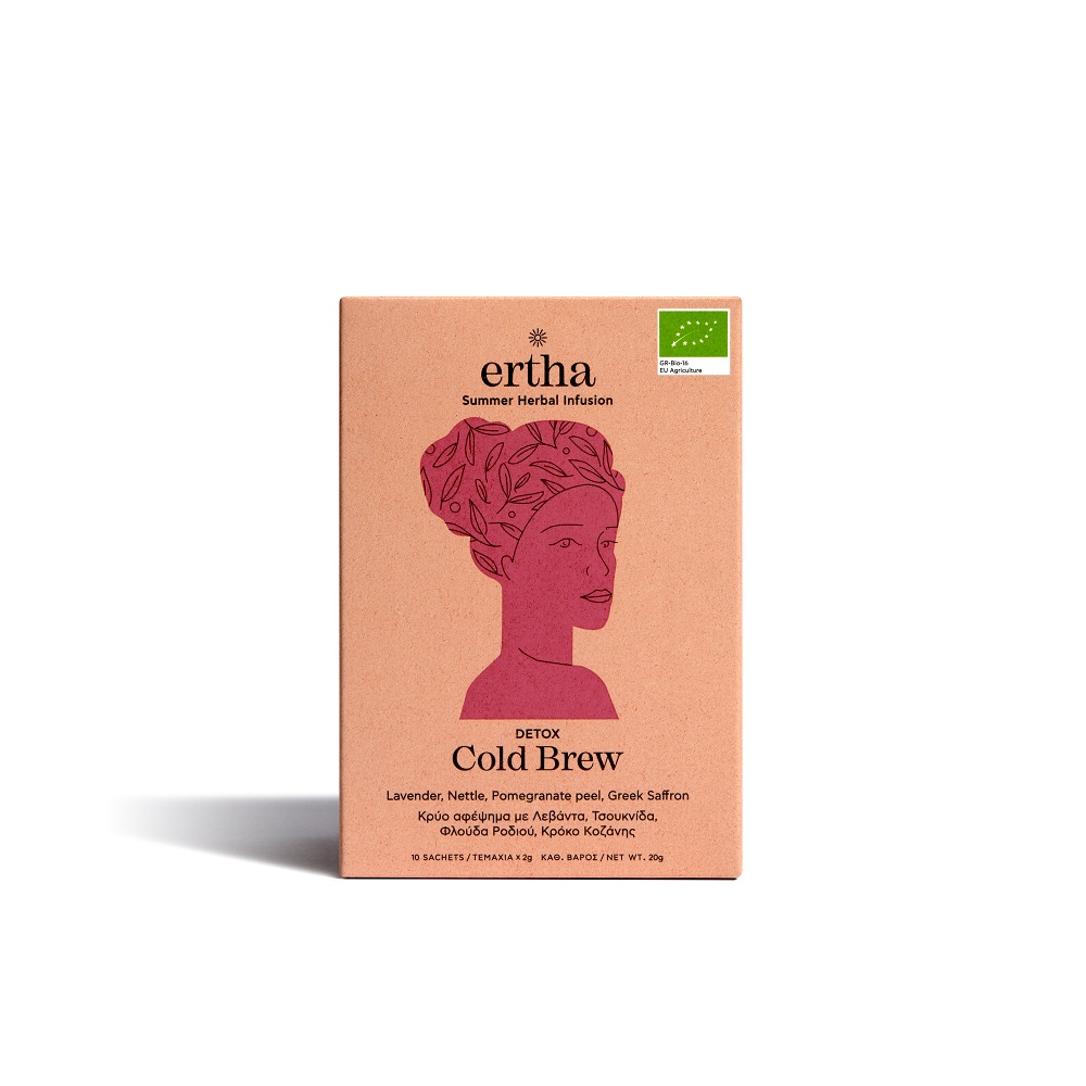 Κρύο αφέψημα Detox Cold Brew Ertha (10 φακ)