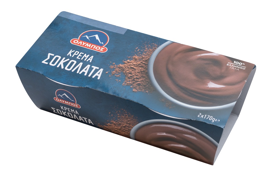 Κρέμα σοκολάτα ΟΛΥΜΠΟΣ (2x170g)