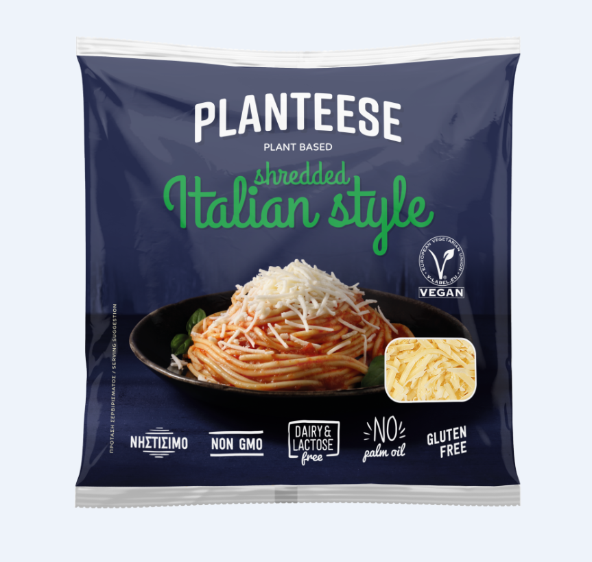 Sonel Φυτικό Αναπλήρωμα Σκληρό Τριμμένο Planteese Mozzino Vegan (180gr)