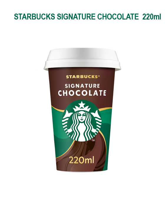 Starbucks Κρύο Ρόφημα Signature Chocolate Starbucks (220ml)