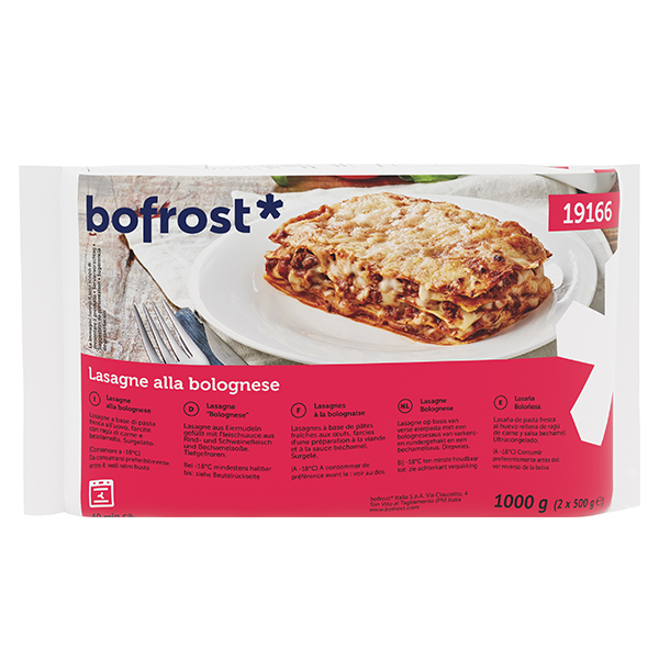 To Your Door A.E. Λαζάνια Μπολονέζ bofrost* (1Kg)