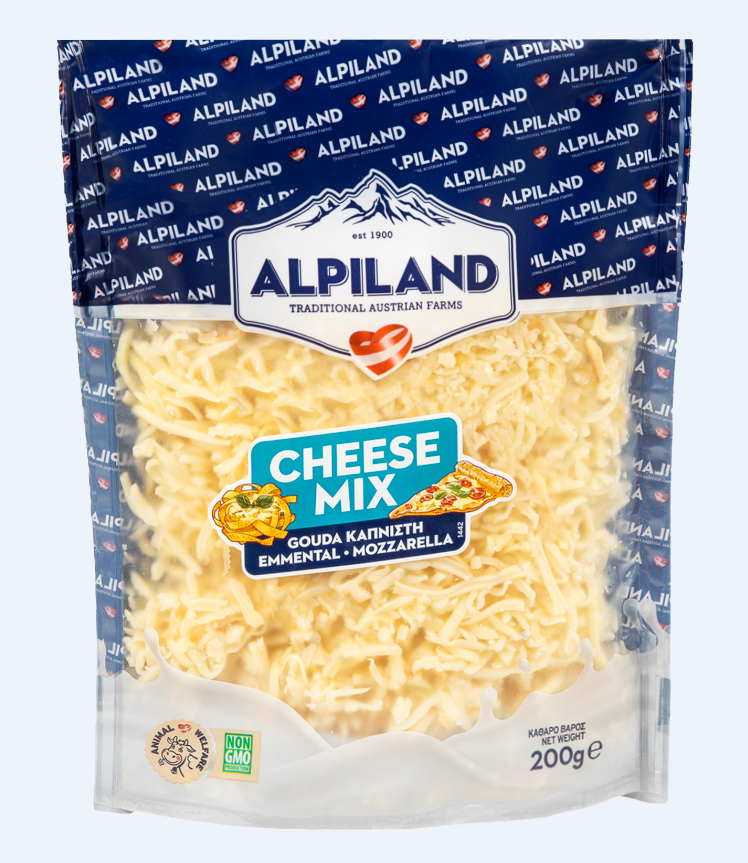 Άλφιτον Τυρί Τριμμένο Mix Alpiland (200g)